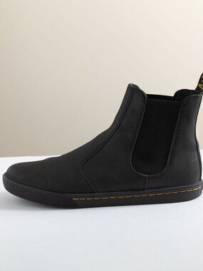 Dr. Martens Makela Chelsea Boots Women's Size 11 Black Leather Pull On Comfort